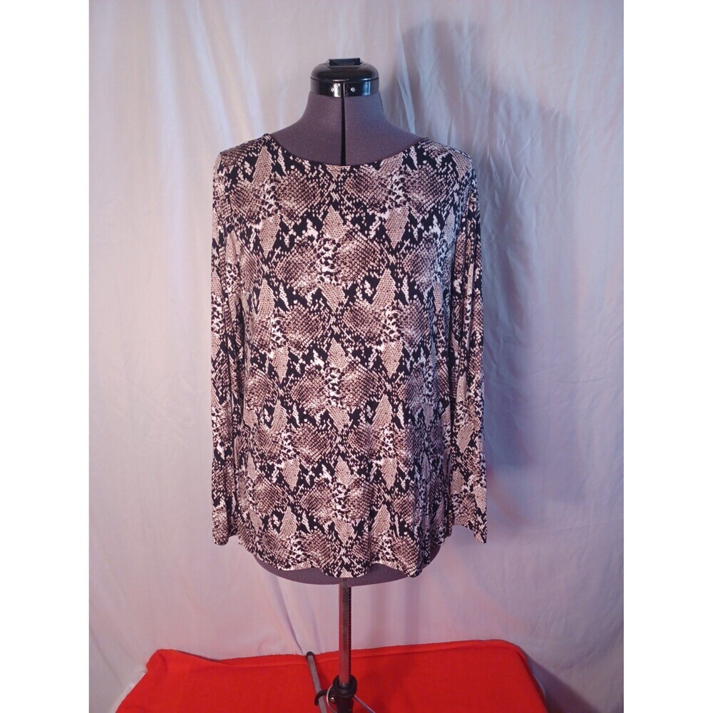 NWT MARIO SERRANI LONG SLEEVE TOP